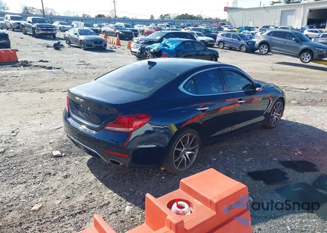 2019 Genesis G70 3.3T Advanced z USA, uszkodzony, nr VIN KMTG34LE7KU027794